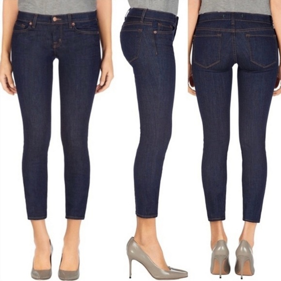 J Brand Denim - J Brand | Pure Capri Jeans Dark Blue Stretch Size 25